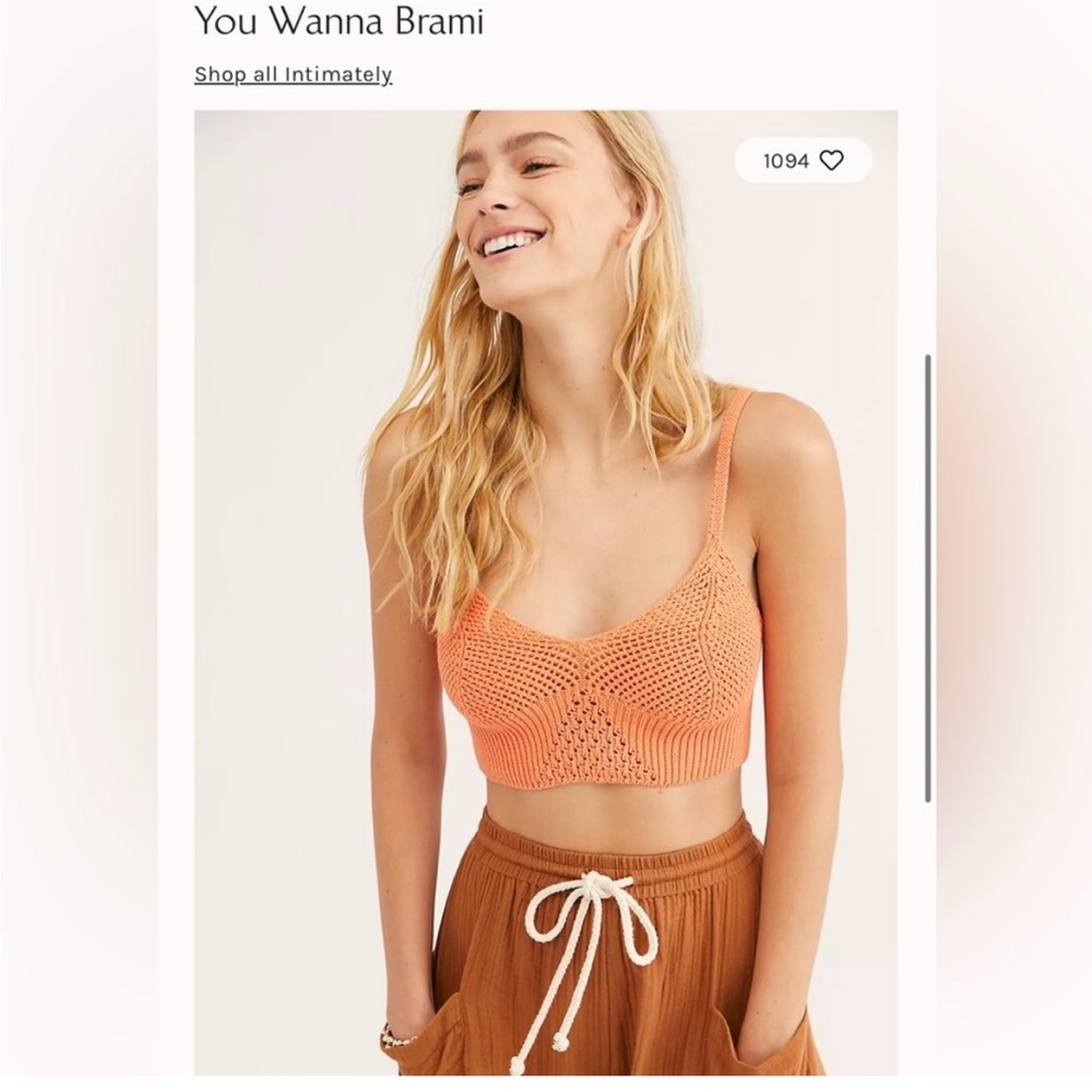NWT Free People You Wanna brami